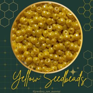 4mm Seedbeads - Yellow