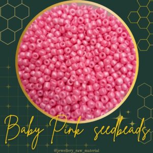 3mm Seedbeads - Baby Pink