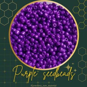 3mm Seedbeads - Purple