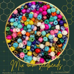 4mm Seedbeads - Mix