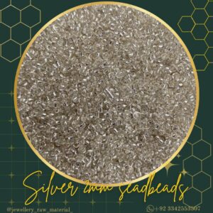 2mm SeedBeads - Silver