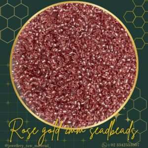 2mm SeedBeads - Rose gold