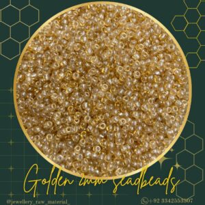 2mm SeedBeads - Golden