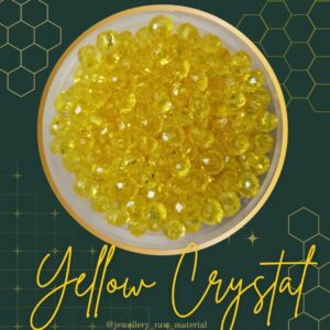 6mm tyre Crystals - Yellow