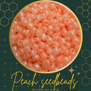4mm Seedbeads - Peach