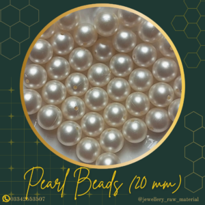Pearl Beads - 20 mm, Small Pack
