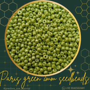 2mm SeedBeads - Paris green