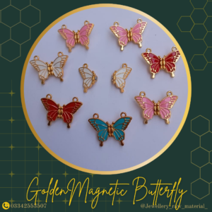 Magnetic Butterfly - Pack of 3, Multicolor G