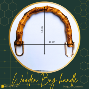 Bag Frames and Handle - Wooden BAg Handle