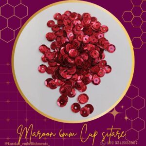 Cup sitaare - maroon