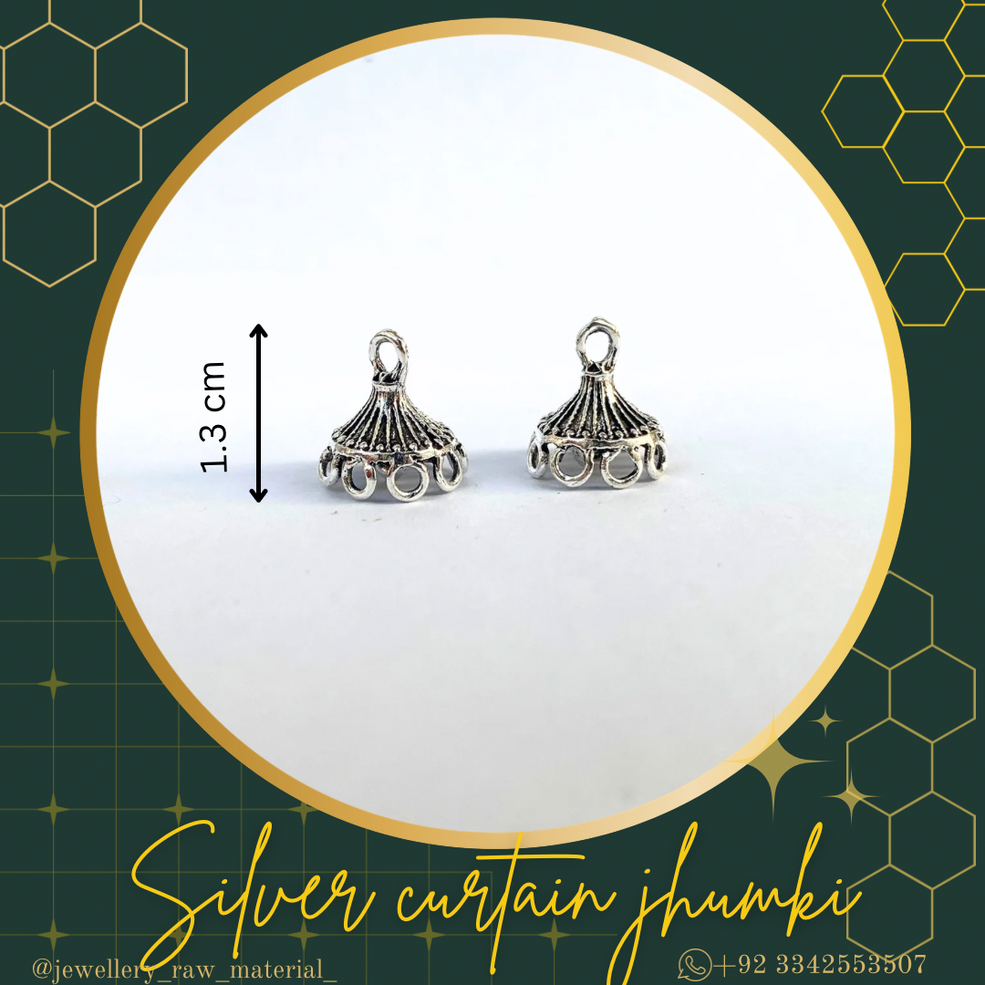 Jhumki - silver curtain, Discount pack