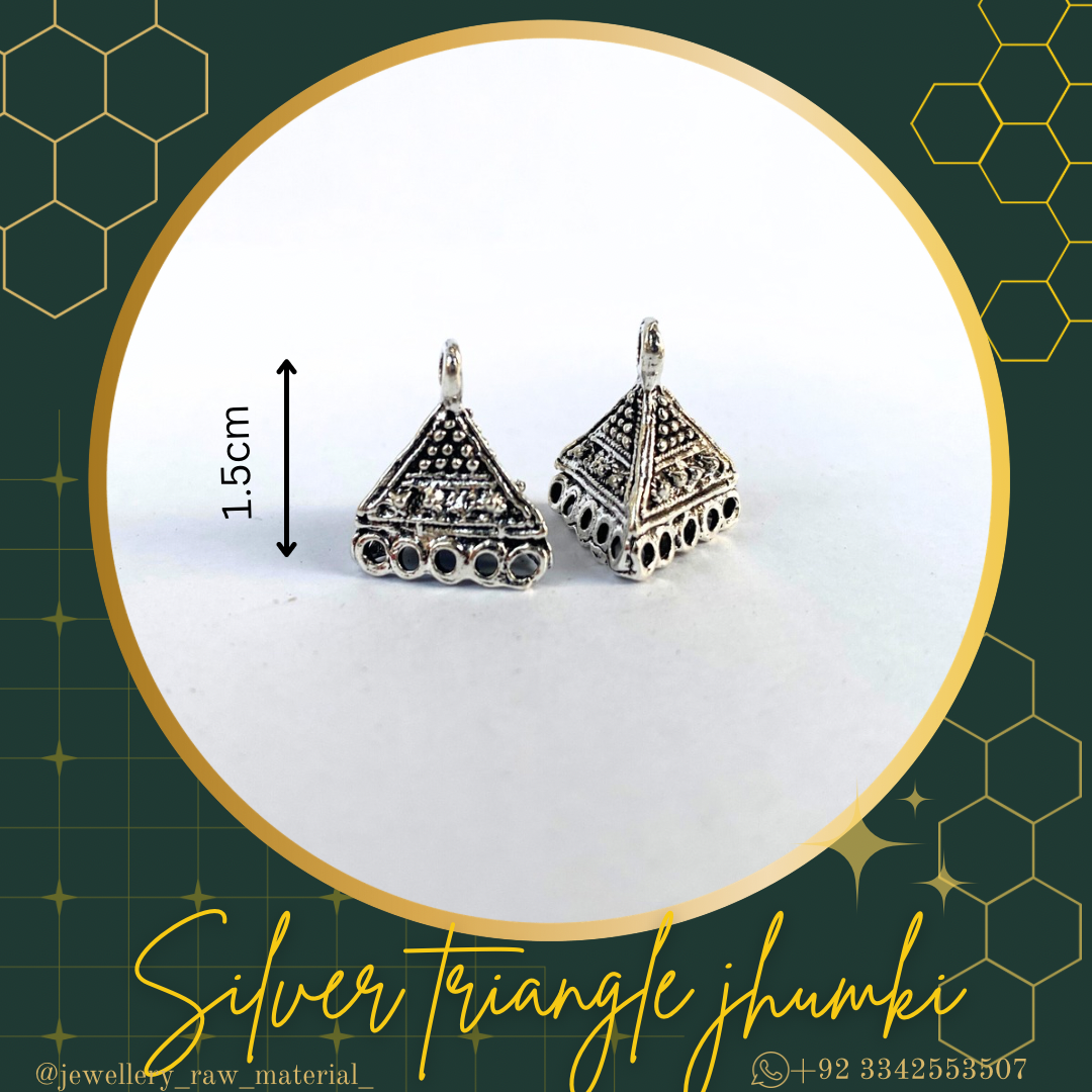 Jhumki - Silver triangle, Discount pack