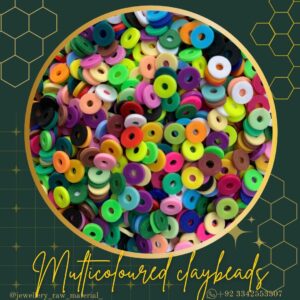 Clay beads - Multicolor, Small pack