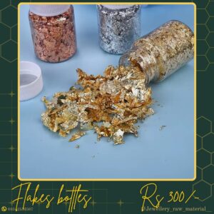 Flakes Bottles - Silver