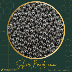 Silver Beads - Small Pack, 6mm