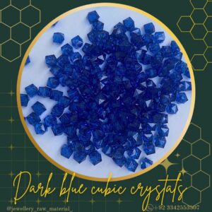 Cubic Crystals - Dark Blue,  Half kg