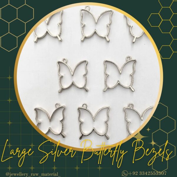 Large butterfly bezels