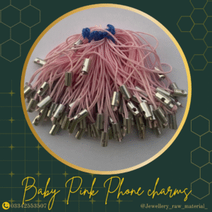 Phone Charms - Baby pink, Small Pack 