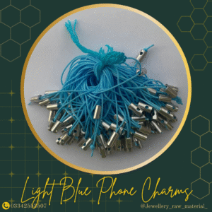 Phone Charms - Light blue, Small Pack 