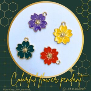Pendants - Colorful Flower Pendant