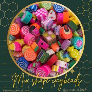 Premium Claybeads - Mix Shape, Small Pack