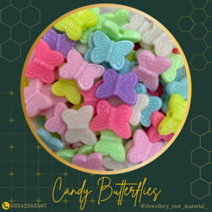 Candy Beads - Butyerflies, Small Pack
