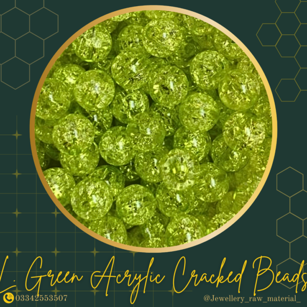 Acrylic Cracked Beads