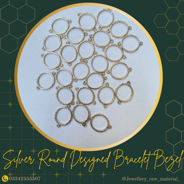 Round Designed  Dracelet Bezel