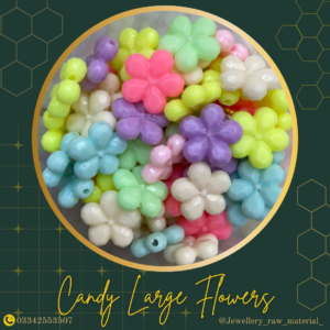 Candy Beads - Large Flowers, Small Pack