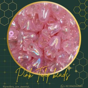 Tulip Beads - Pink, Small Pack