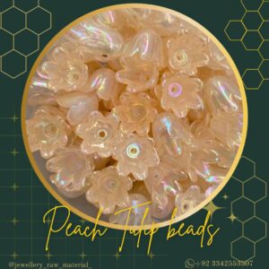 Tulip Beads - Peach, Small Pack