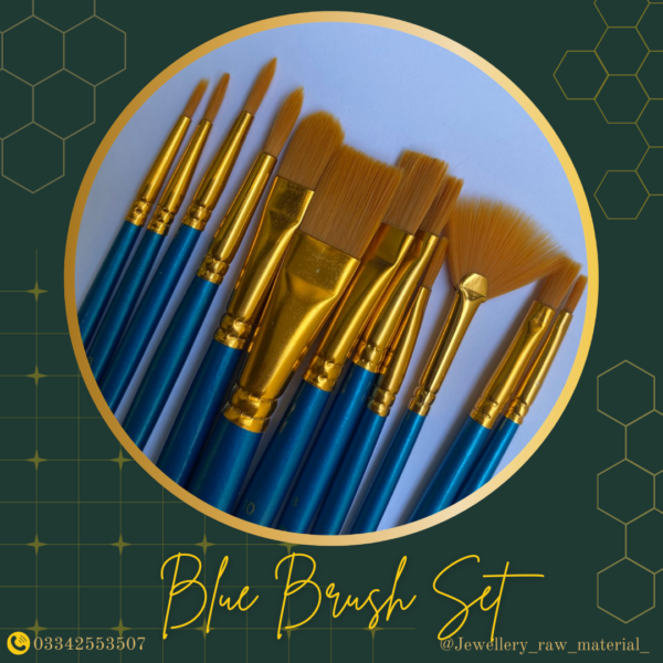 Blue Brush Set