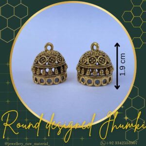 Premium Jhumkis - Round Designed, Discount Pack