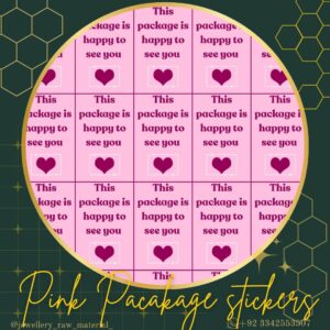 Package Stickers - Pink