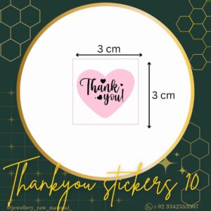 Thankyou Stickers - Design 10