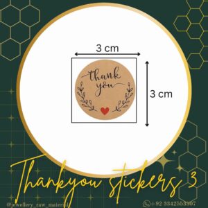 Thankyou Stickers - Design 3