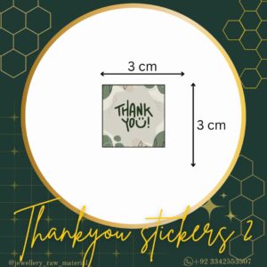 Thankyou Stickers - Design 2
