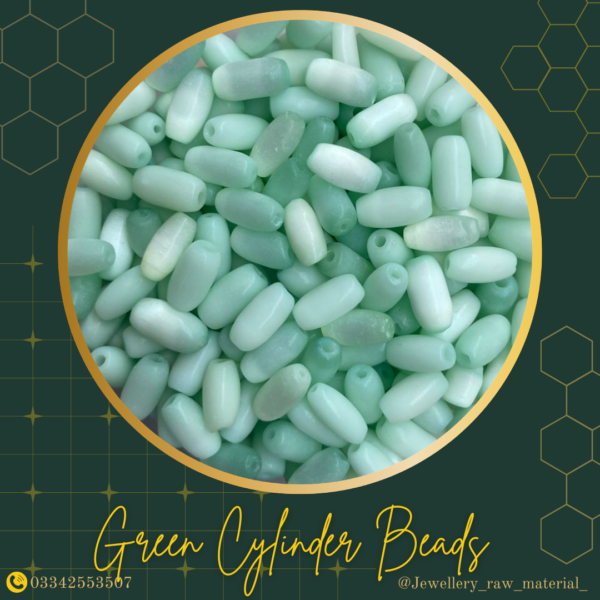 Glass Cylinder Beads