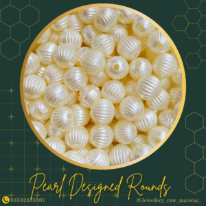 Pearl Design Beads - Design rounds, Small pack