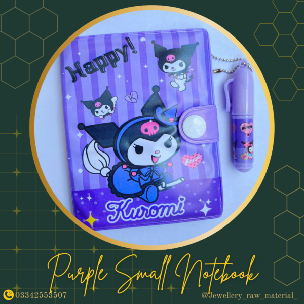 Small Notebook With Pen