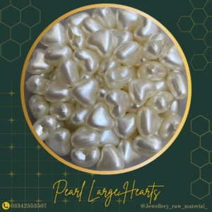 Pearl Hearts - Large, Small pack