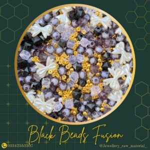 Beads Fusion - Black, Small pack
