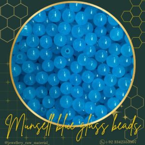 Glass beads - Munsell blue, Small pack