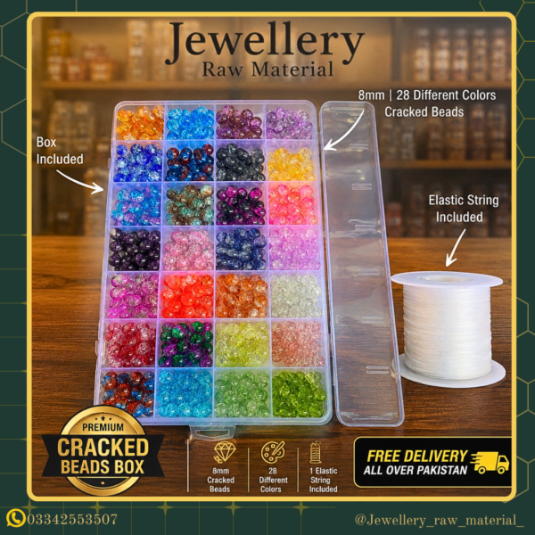 Premium Cracked Beads Box