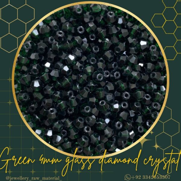 4mm Glass Diamond Crystals