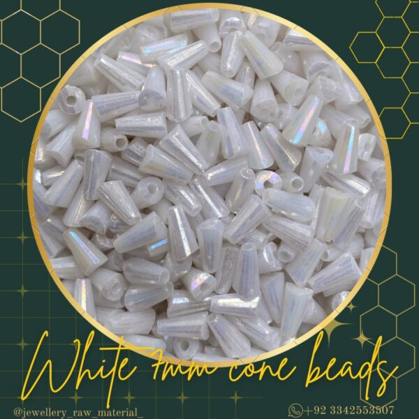 7mm Cone Beads
