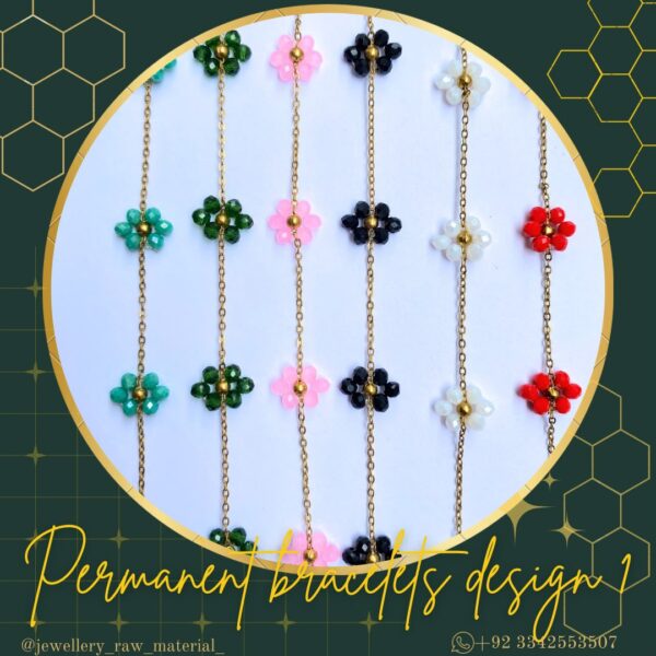Permanent bracelet chains