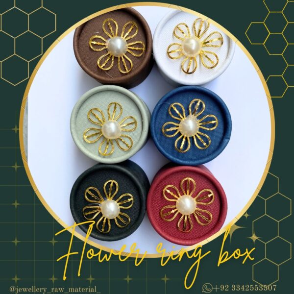 Flower ring box