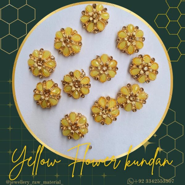 Flower kundan