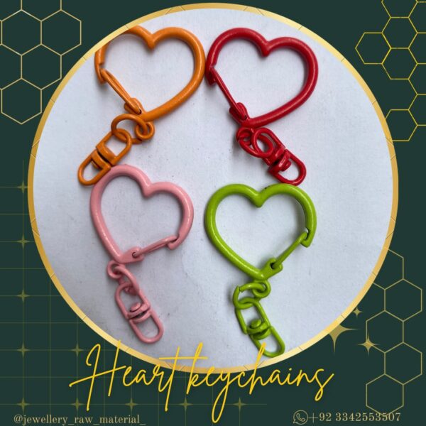 Heart Keychains